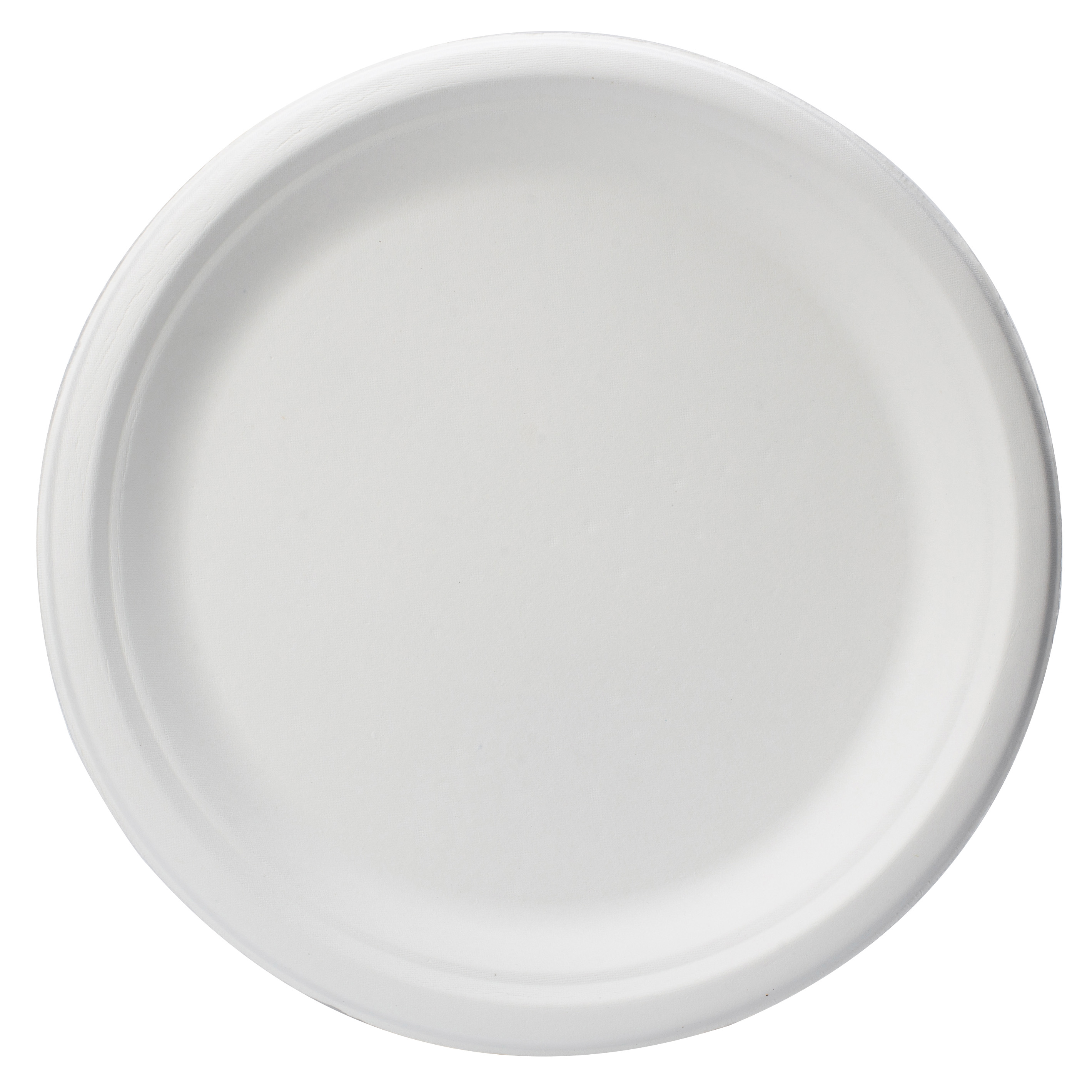 thumbnail image 2 of TXK 100% Biodegradable Sugarcane Fiber Plates - 100-Count, White, Disposable, Strong & Eco-Friendly For Dinner, Dessert, Parties 2 of 3