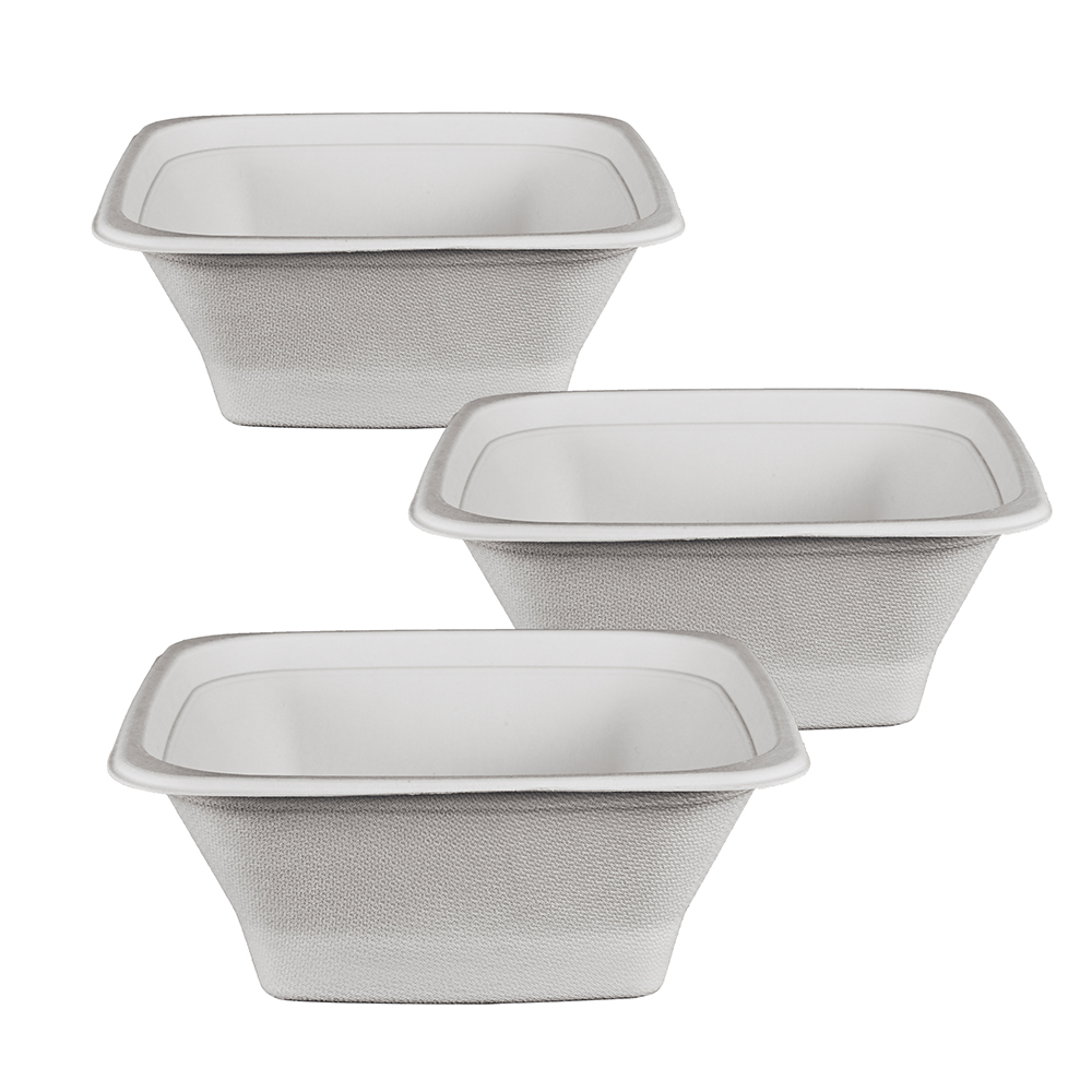 Square Bagasse Bowl L013