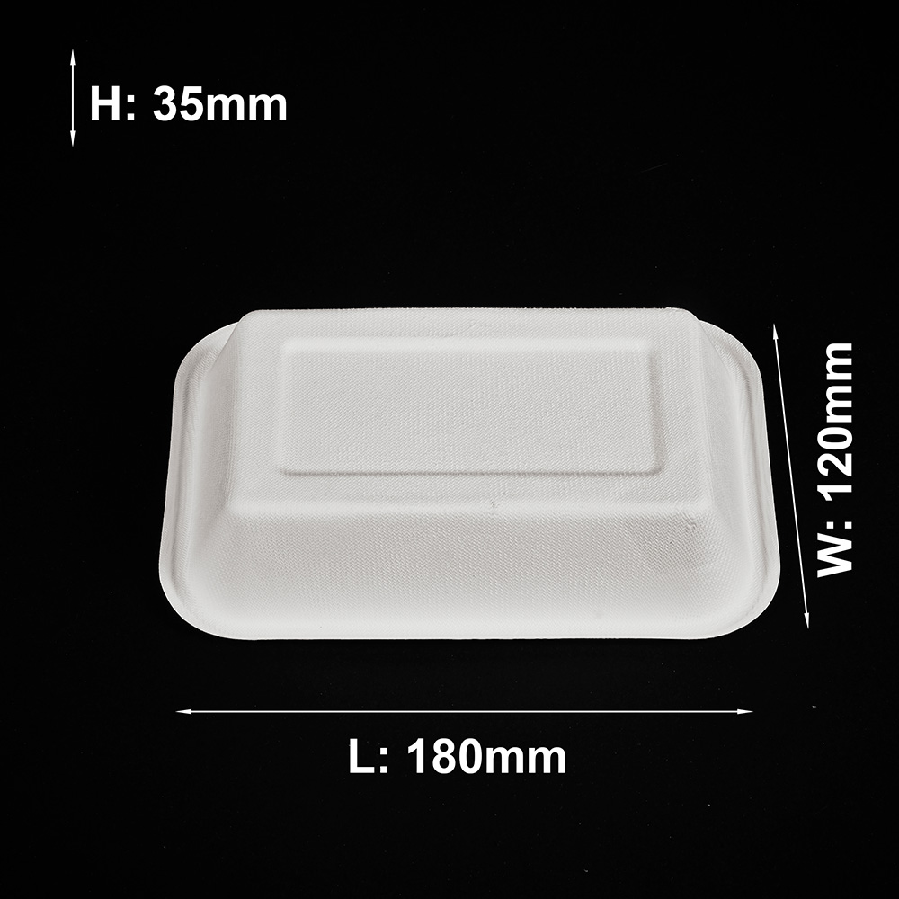 bagasse food packaging tray