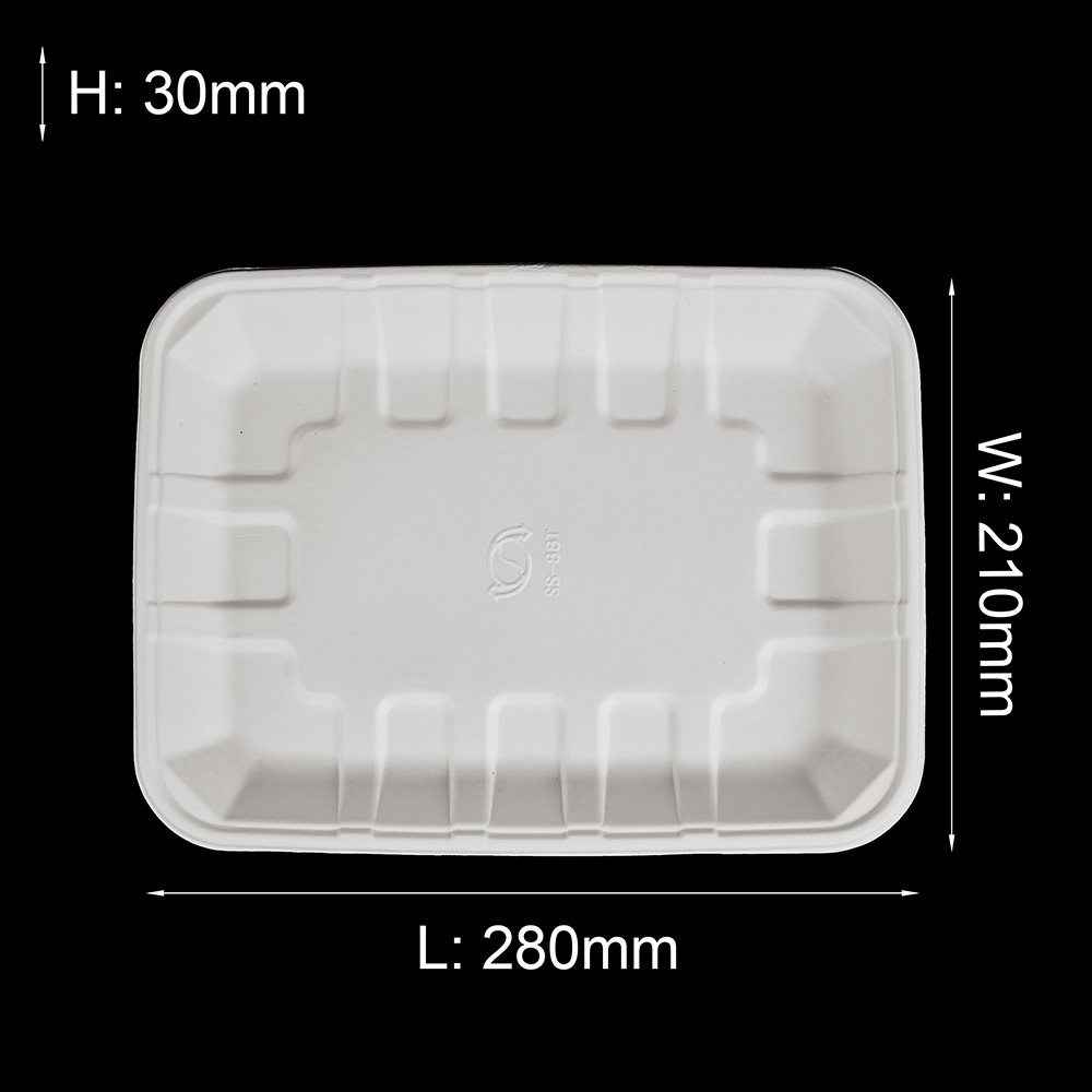 compostable paper tray